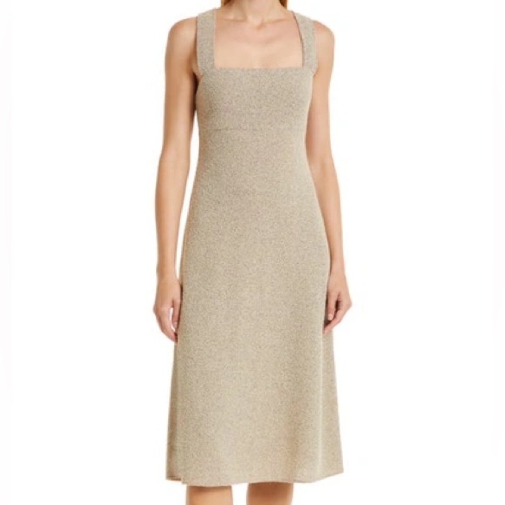Theory Tweed Midi Dress, Size 4